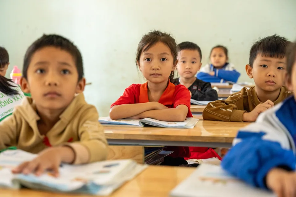 Sinh viên học tiếng Anh tại Võ Thị Hồng Phúc